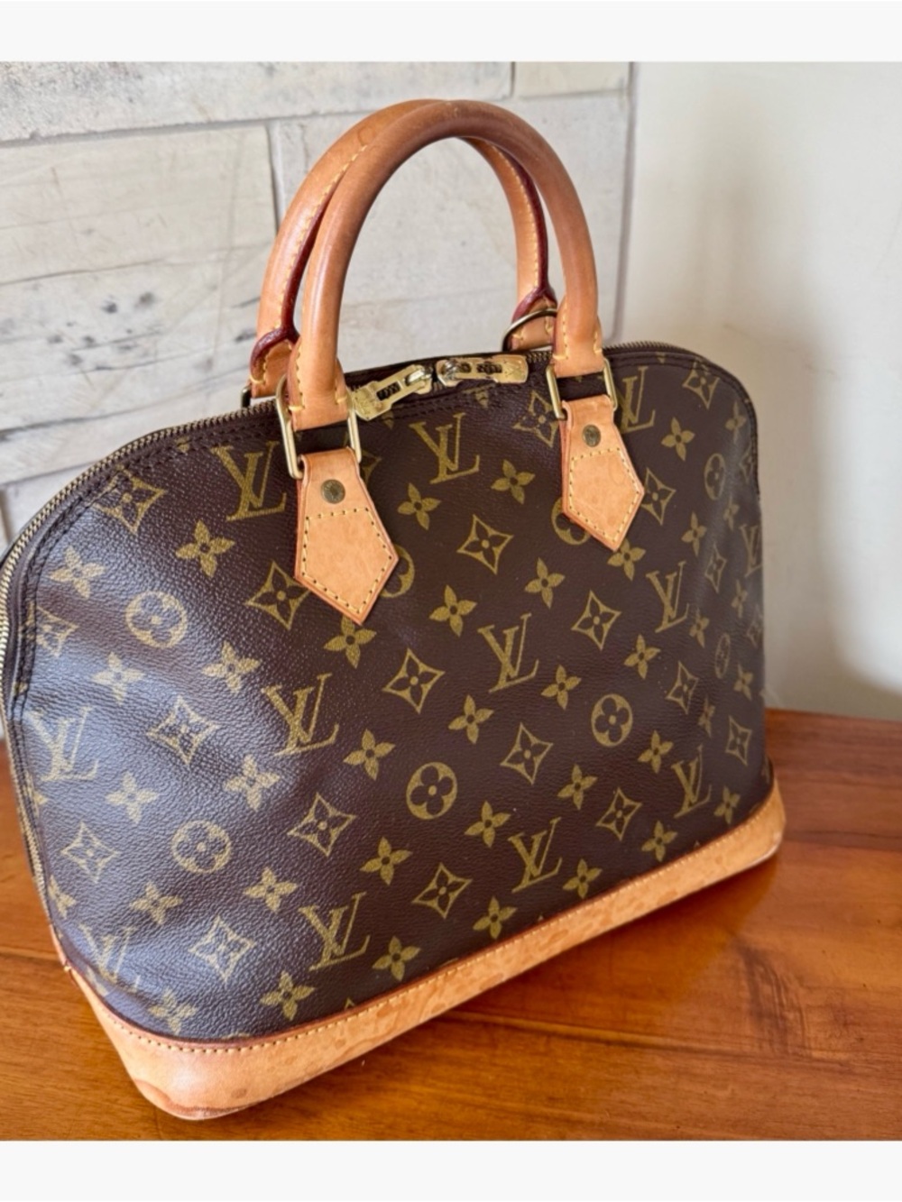 🤍ELEGANT🤍LOUIS VUITTON ALMA PM HANDBAG - Picture 14 of 15